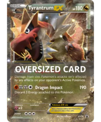 Tyrantrum EX (PR-XY XY70) XY Black Star Promos