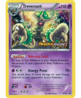 Trevenant (PR-XY XY94) XY Black Star Promos