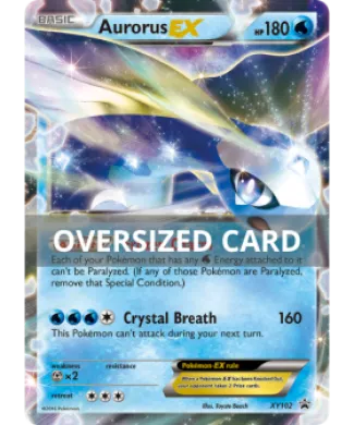 Aurorus EX (PR-XY XY102) XY Black Star Promos