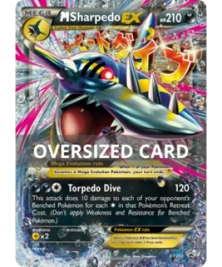 MSharpedo EX (PR-XY XY200) XY Black Star Promos