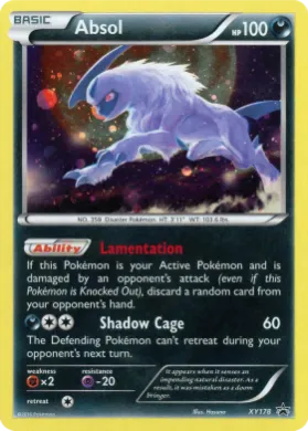 Absol (PR-XY XY178) XY Black Star Promos