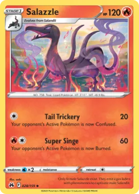 Salazzle (CRZ 28) Crown Zenith