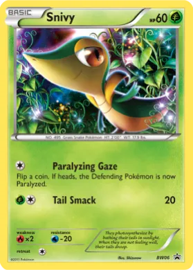 Snivy (PR-BLW BW06) BW Black Star Promos