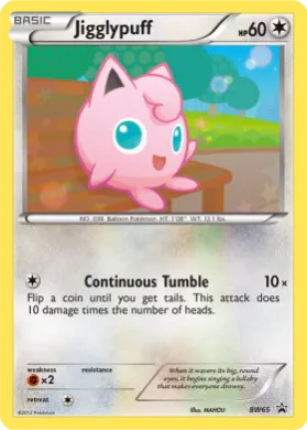Jigglypuff (PR-BLW BW65) BW Black Star Promos