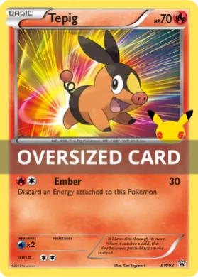 Tepig (PR-BLW BW02) BW Black Star Promos