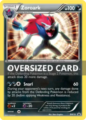 Zoroark (PR-BLW BW19) BW Black Star Promos