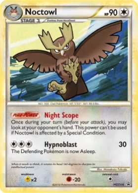 Noctowl (PR-HS HGSS06) HGSS Black Star Promos