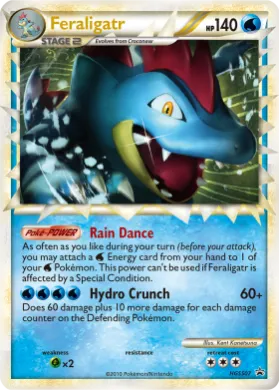 Feraligatr (PR-HS HGSS07) HGSS Black Star Promos