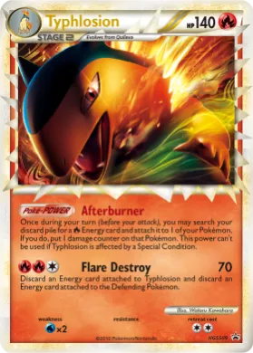 Typhlosion (PR-HS HGSS09) HGSS Black Star Promos