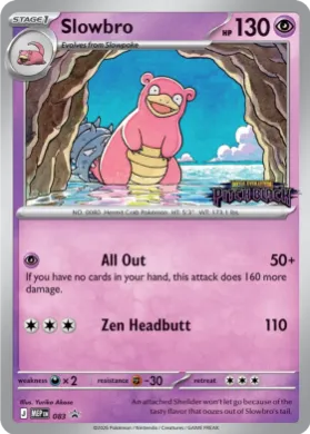 Slowbro (MEP MEP 083) MEP Black Star Promos
