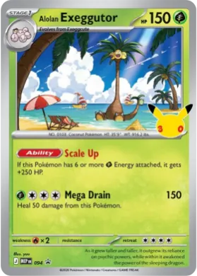 Alolan Exeggutor (MEP MEP 094) MEP Black Star Promos