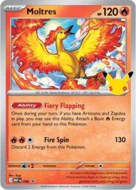 Moltres (MEP MEP 096) MEP Black Star Promos