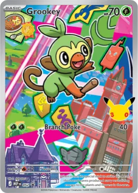 Grookey (MEP MEP 052) MEP Black Star Promos