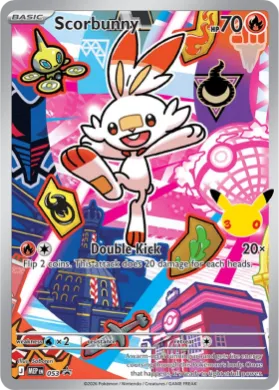 Scorbunny (MEP MEP 053) MEP Black Star Promos