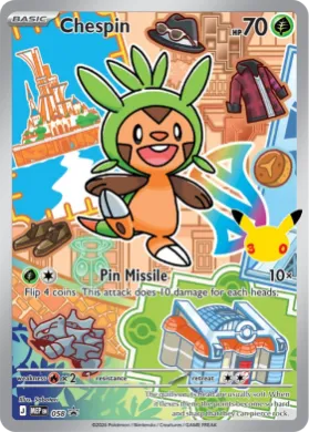 Chespin (MEP MEP 058) MEP Black Star Promos