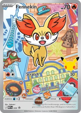 Fennekin (MEP MEP 059) MEP Black Star Promos