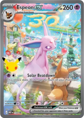 Espeon ex (MEP MEP 108) MEP Black Star Promos