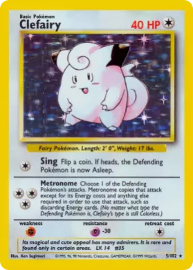 Clefairy (BS BS 5) Base