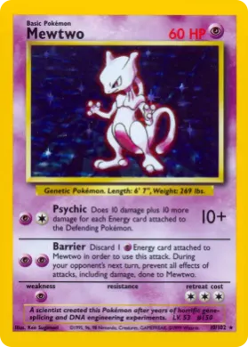 Mewtwo (BS BS 10) Base Set