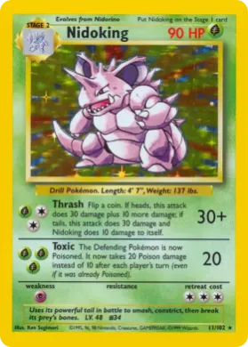 Nidoking (BS BS 11) Base