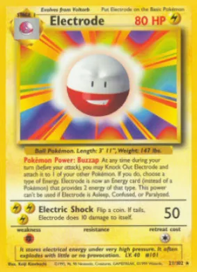 Electrode (BS BS 21) Base