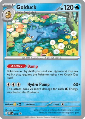 Golduck (MEP MEP 008) MEP Black Star Promos