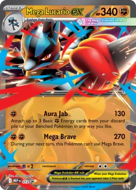Mega Lucario ex (MEP MEP 012) MEP Black Star Promos