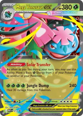 Mega Venusaur ex (MEP MEP 013) MEP Black Star Promos