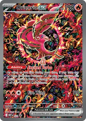 Oricorio ex (MEP MEP 024) MEP Black Star Promos
