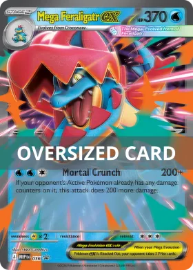 Mega Feraligatr ex (MEP MEP 036) MEP Black Star Promos