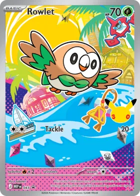 Rowlet (MEP MEP 043) MEP Black Star Promos
