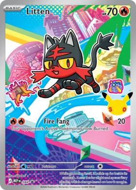 Litten (MEP MEP 044) MEP Black Star Promos