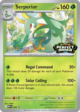 Serperior (MEP MEP 064) MEP Black Star Promos