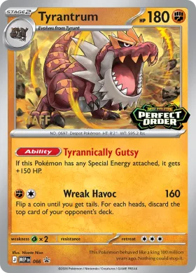 Tyrantrum (MEP MEP 066) MEP Black Star Promos