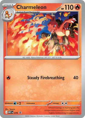 Charmeleon (MEP MEP 079) MEP Black Star Promos