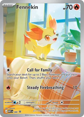 Fennekin (MEP MEP 080) MEP Black Star Promos