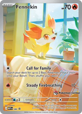 Fennekin (MEP MEP 080) MEP Black Star Promos
