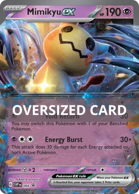 Mimikyu ex (PR-SV SVP 004) SV Black Star Promos