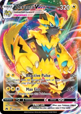 Zeraora VMAX (CRZ 54) Crown Zenith