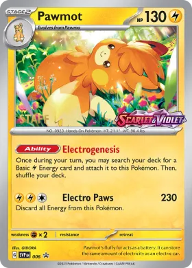 Pawmot (PR-SV SVP 006) SV Black Star Promos