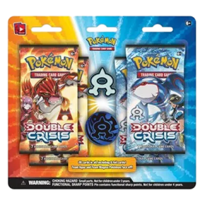 Double Crisis: Team Aqua 4-Pack Blister