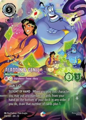Aladdin & Genie (13ATV 232) Attack of the Vine!