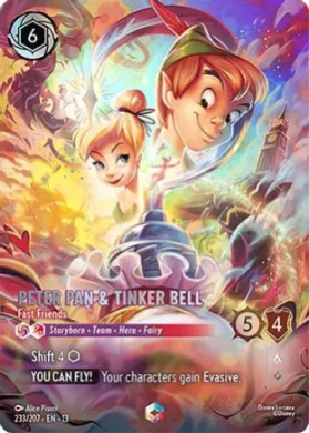 Peter Pan & Tinker Bell (13ATV 233) Attack of the Vine!