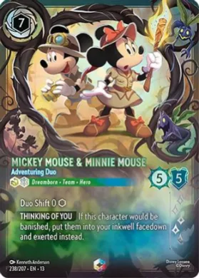 Mickey Mouse & Minnie Mouse (13ATV 238) Attack of the Vine!