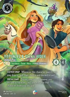 Rapunzel & Flynn Rider (13ATV 239) Attack of the Vine!