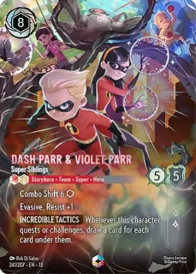 Dash Parr & Violet Parr (13ATV 241) Attack of the Vine!