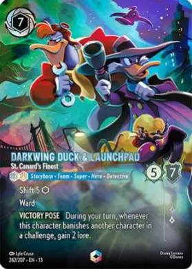 Darkwing Duck & Launchpad (13ATV 242) Attack of the Vine!