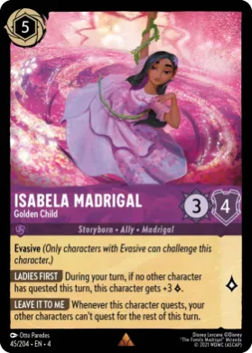 Isabela Madrigal (4URS 45) Ursula's Return