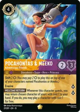 Pocahontas & Meeko (13ATV 027) Attack of the Vine!
