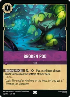 Broken Pod (13ATV 070) Attack of the Vine!